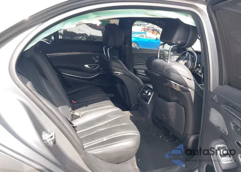 2018 Mercedes-Benz S 560 from USA, damaged, VIN WDDUG8DB6JA413386